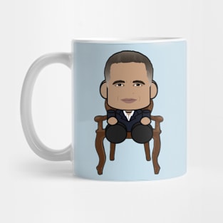 Mr. Obamabot POLITICO'BOT Toy Robot (Chair) Mug